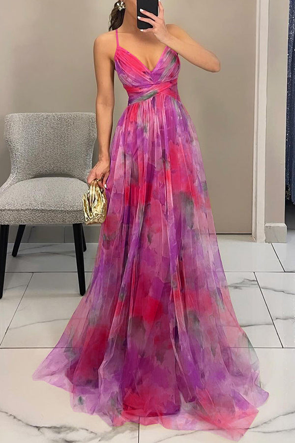 Giselle | Elegant Flowing Maxi Dress