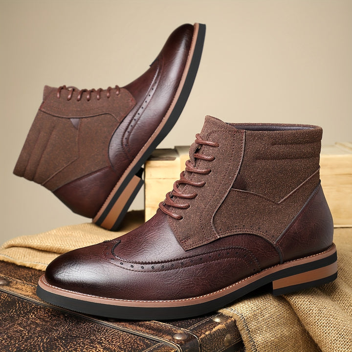Maurice | Classic Brogue Ankle Boots