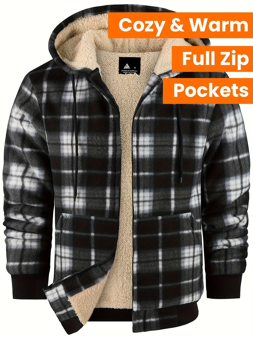 Foster | Hooded Zip-Up Jacket