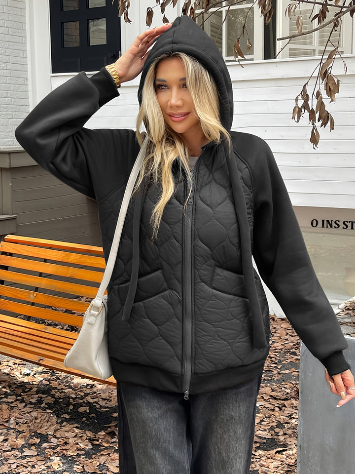 Lucille | Quilted Hooded Jacket