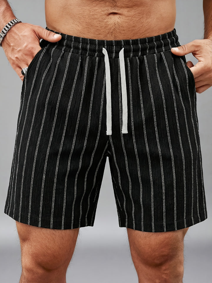 Owen | Striped Drawstring Shorts