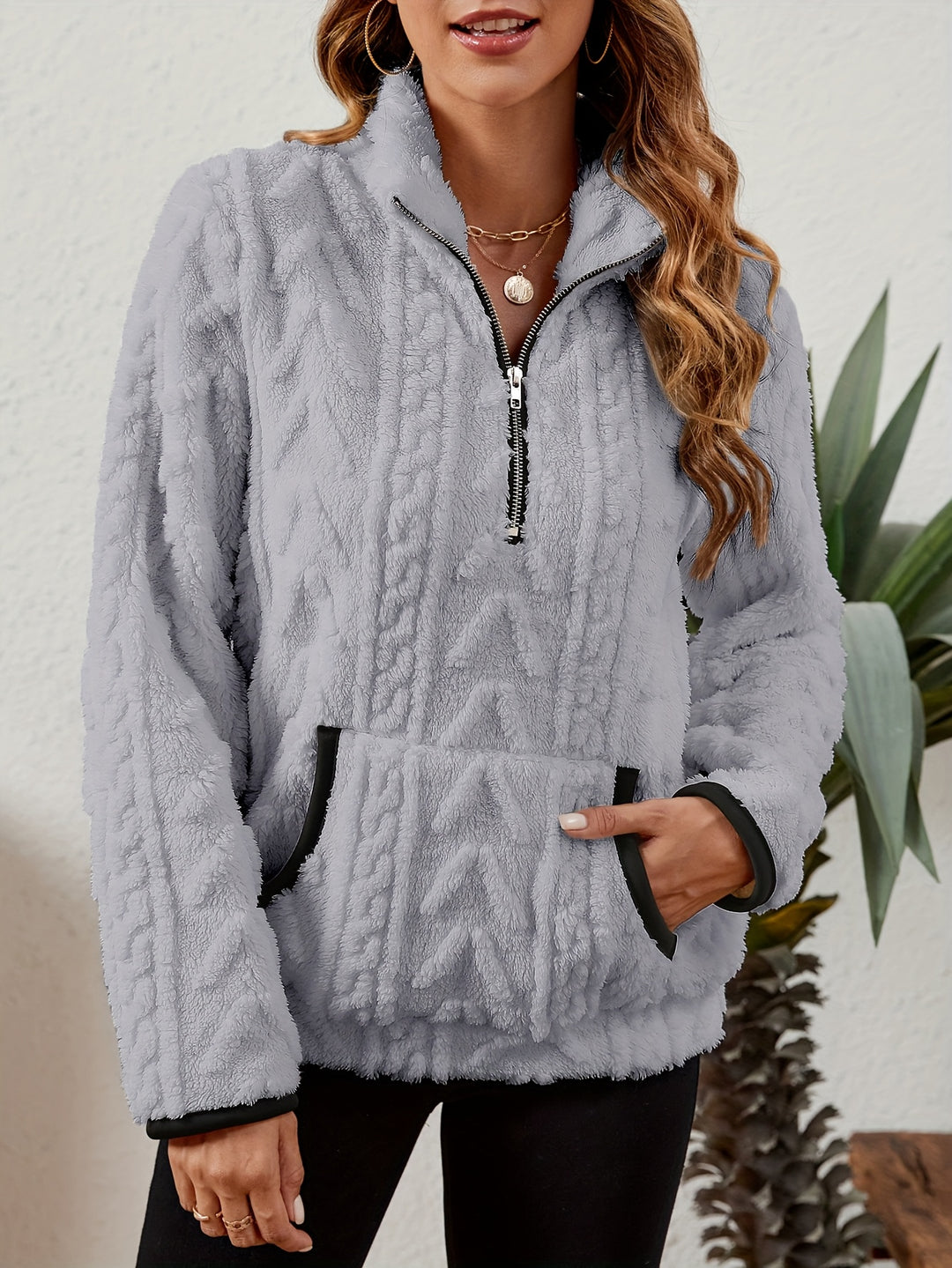 Regina | Cozy Half-Zip Pullover