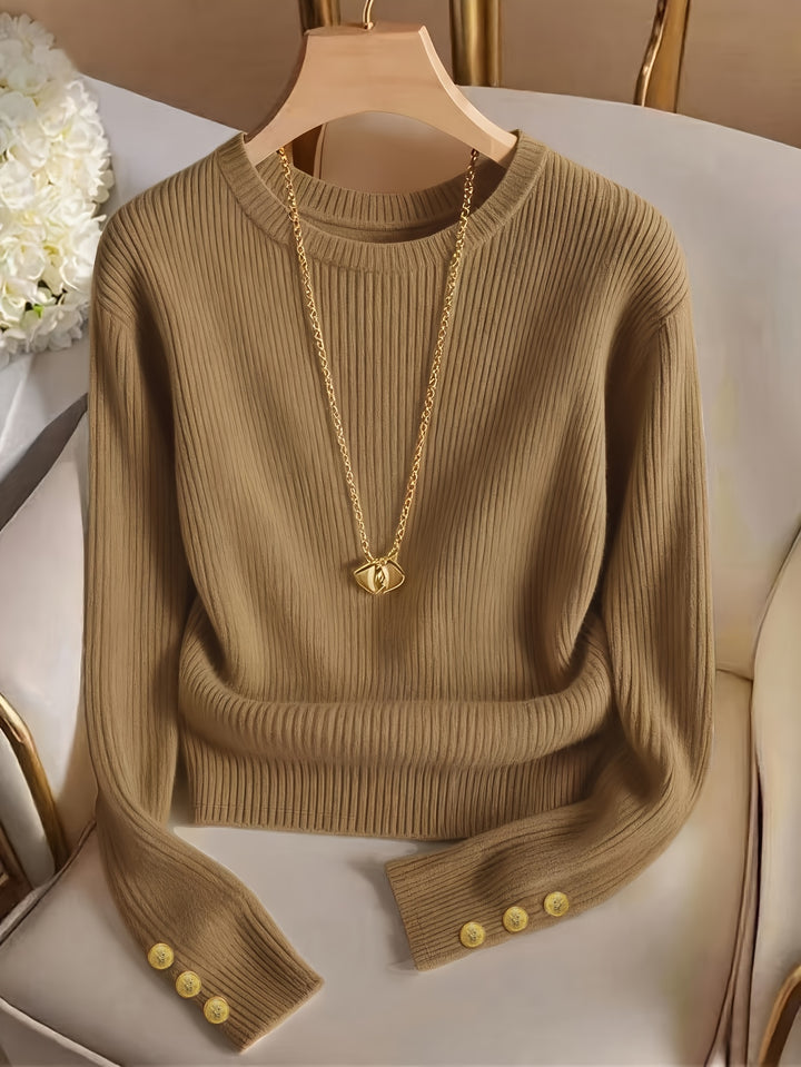Sylvia | Refined Ribbed Top