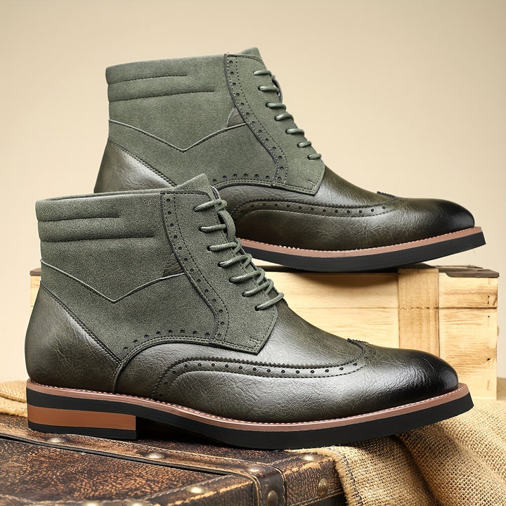 Maurice | Classic Brogue Ankle Boots