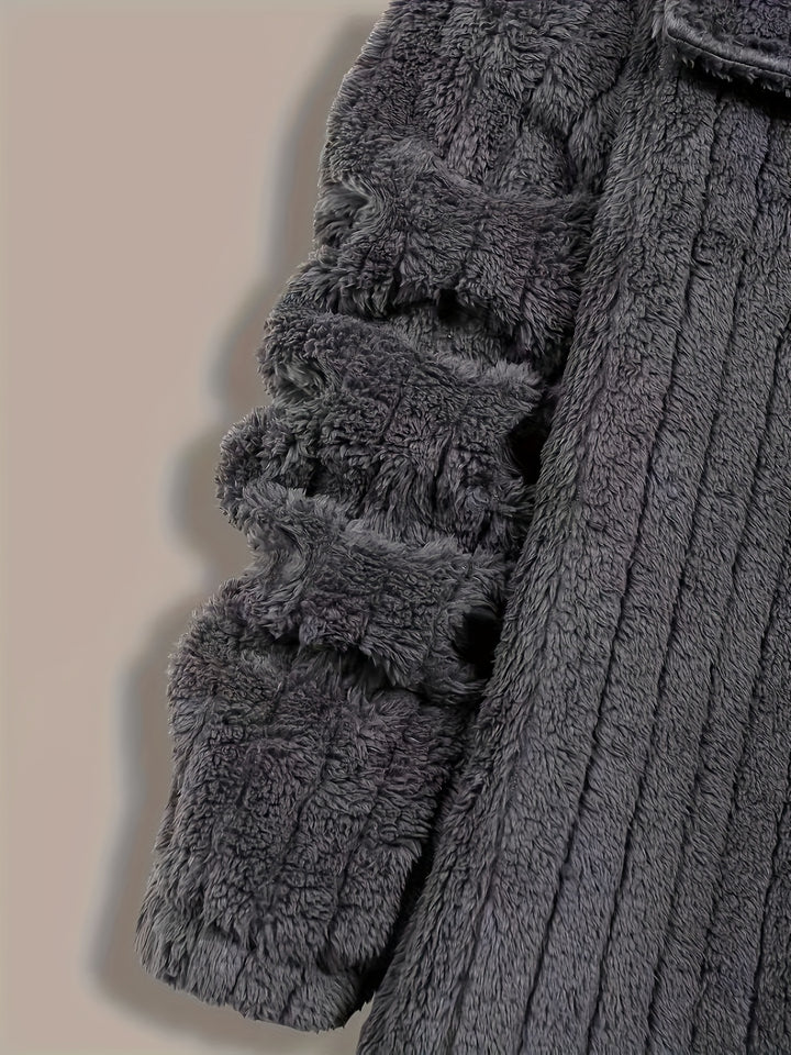 Rowan | Cozy Textured Winter Jacket