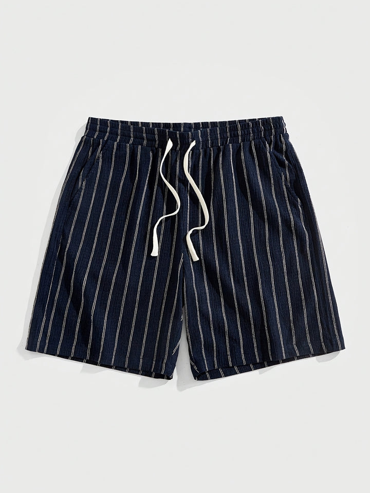 Owen | Striped Drawstring Shorts