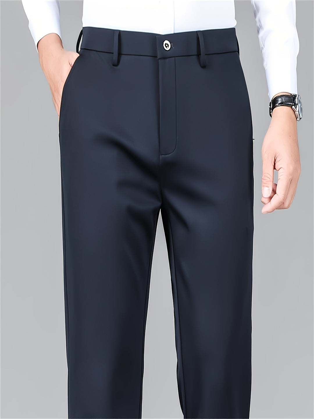 Gregory | Tailored Straight-Cut Trousers