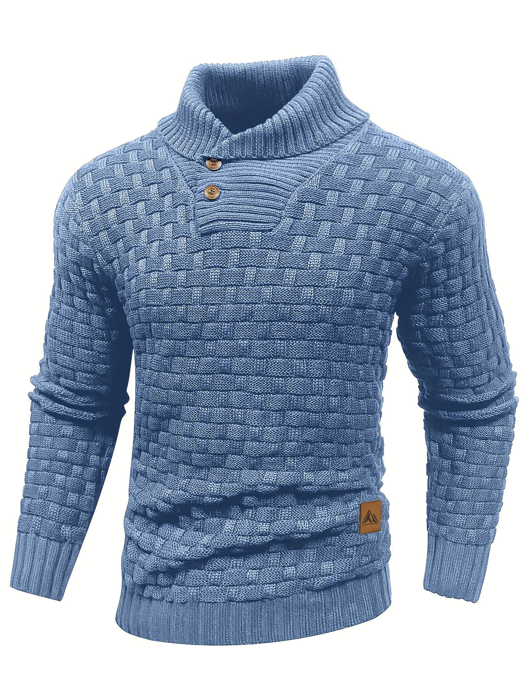 Malcolm | Textured Shawl-Collar Sweater