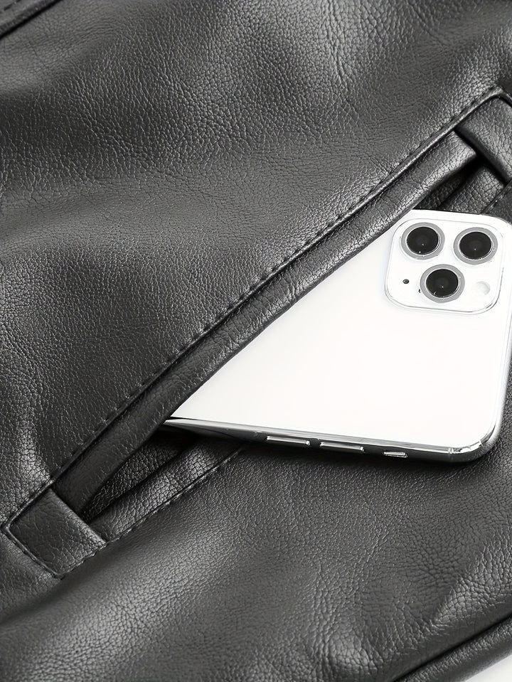 Dorian | Hooded Moto Jacket