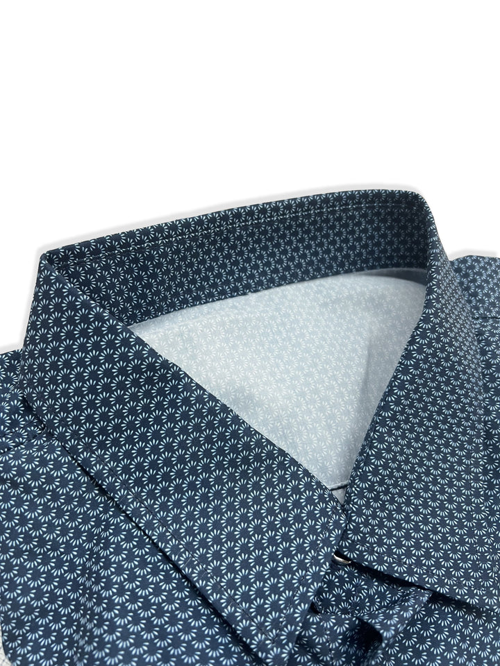 Bennett | Refined Print Button-Up Shirt
