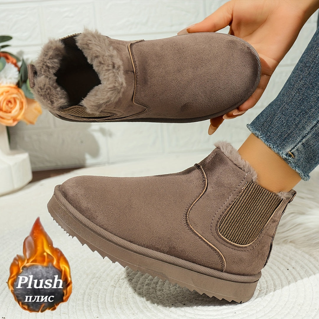 Cassidy | Cozy Platform Ankle Boots