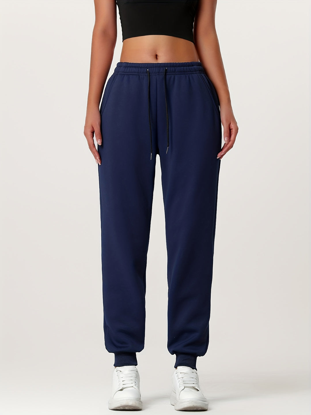 Heather | Cozy Cuffed Lounge Joggers