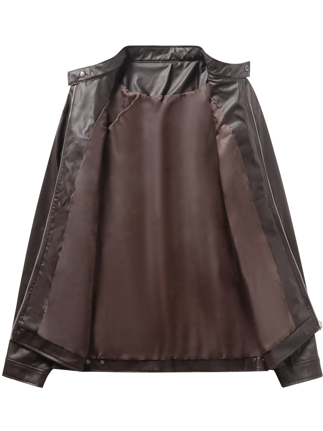 Dominic | Classic Stand-Collar Moto Jacket