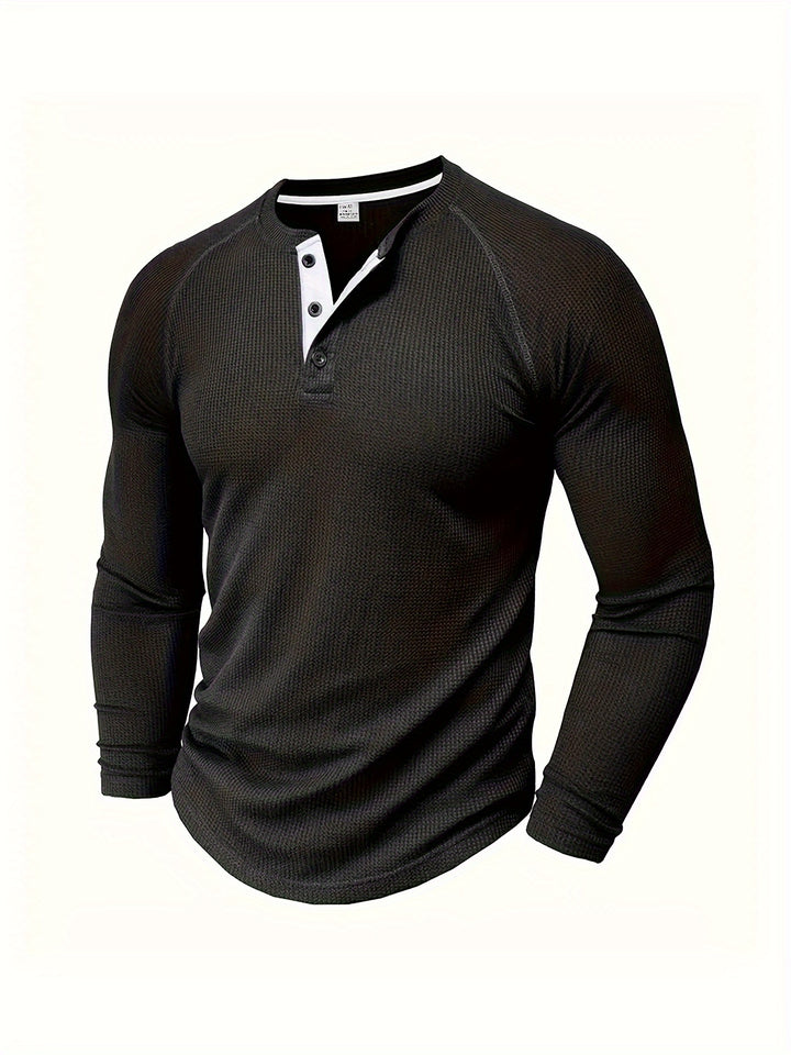 Jasper | Classic Button-Placket Henley
