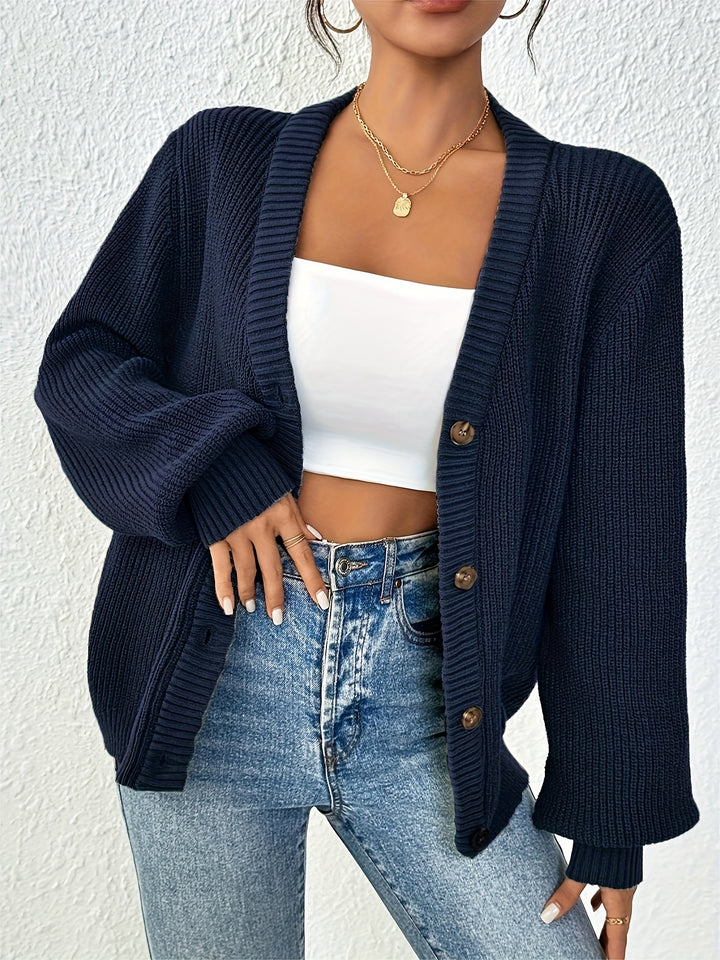 Winifred | Relaxed Button-Front Cardigan