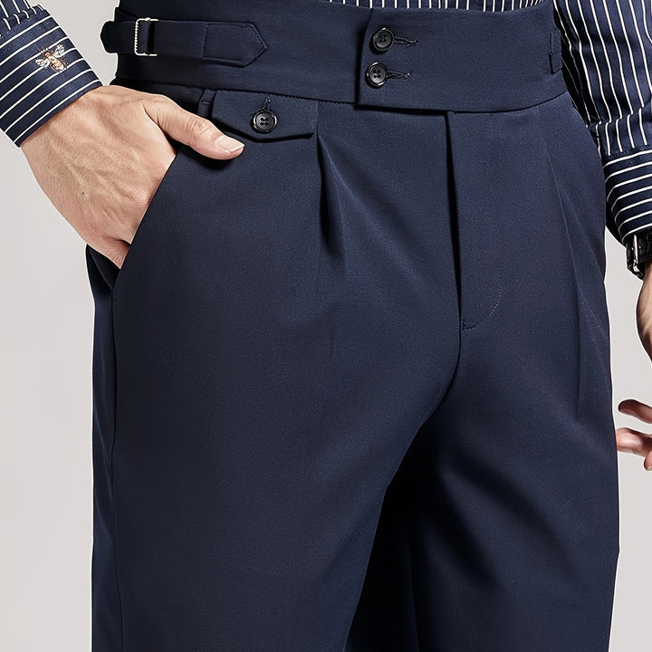 Ellis | Tailored Single-Pleat Trousers