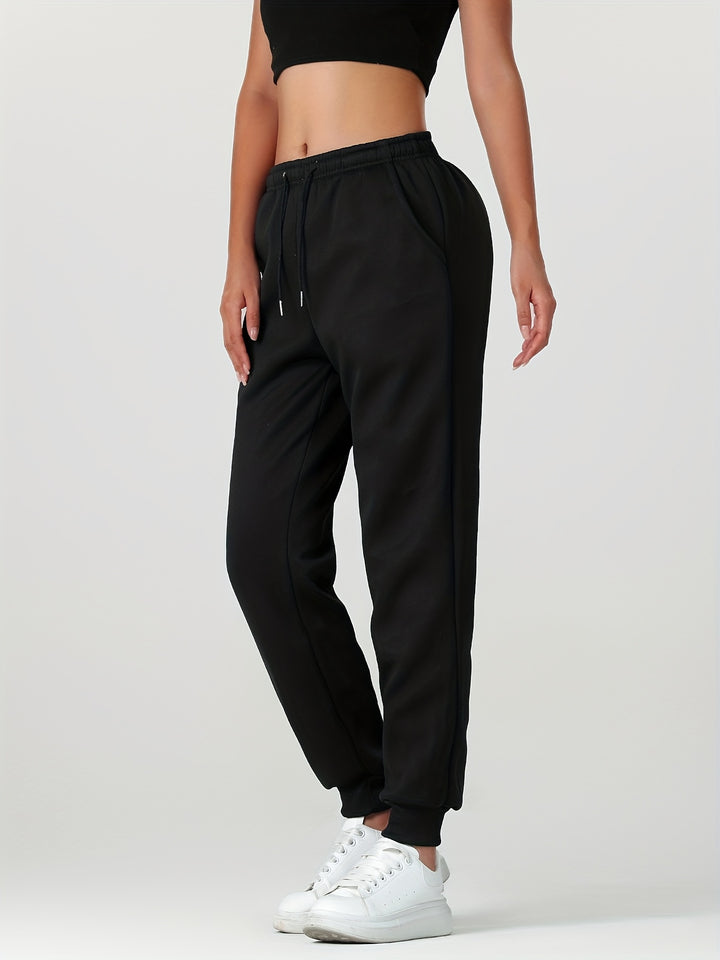 Heather | Cozy Cuffed Lounge Joggers