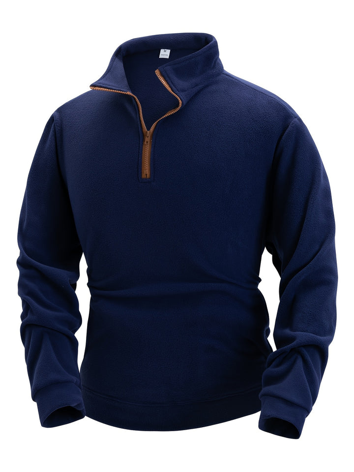 Russell | Half-Zip Stand-Collar Pullover