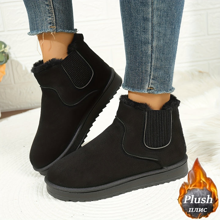 Cassidy | Cozy Platform Ankle Boots