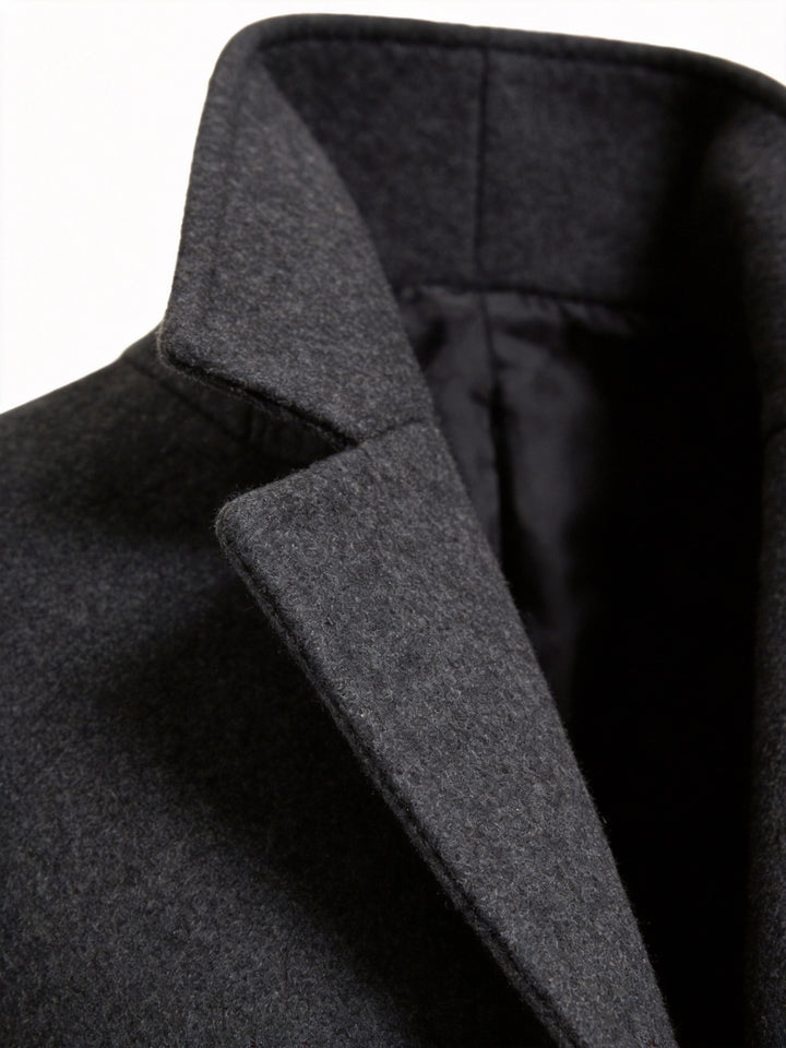 Nathanael | Tailored Longline Overcoat