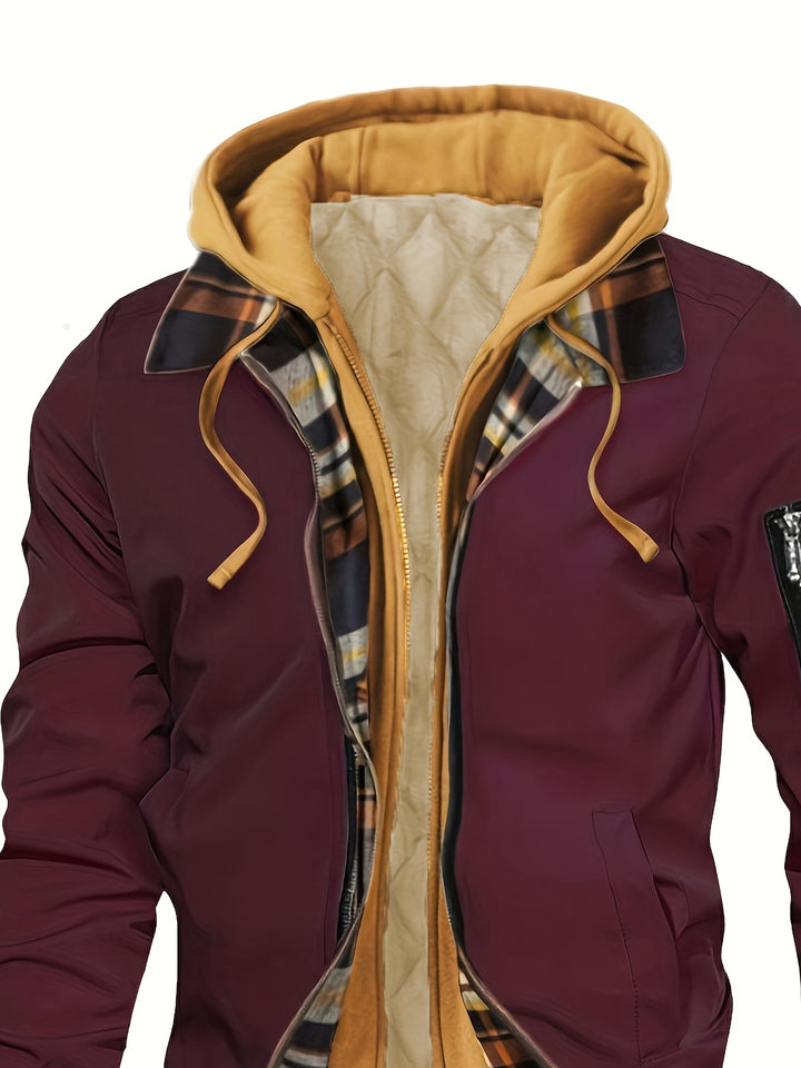 Archer | Insulated Hooded Zip-Up Jacket