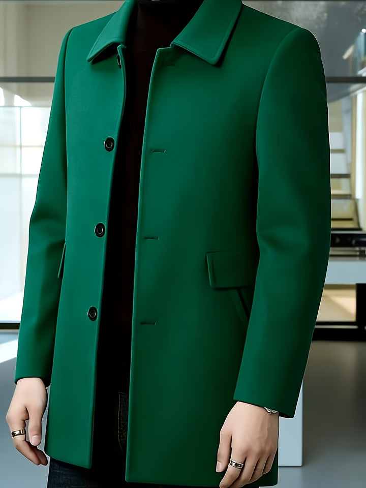 Anthony | Refined Single-Breasted Coat