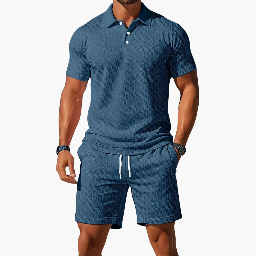 Connor | Classic Polo and Shorts Set