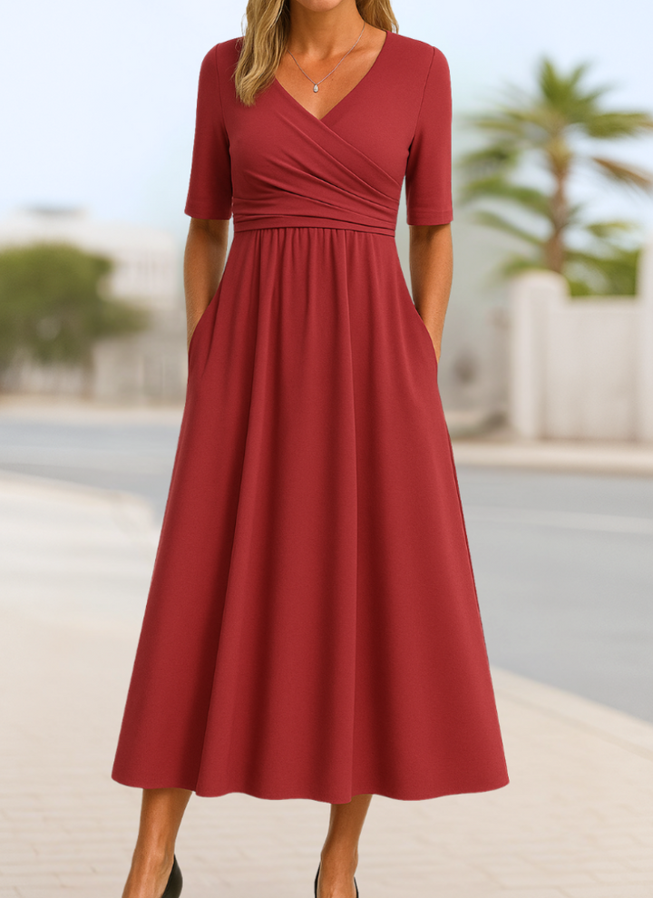 Monic | Classic Crossover Everyday Dress