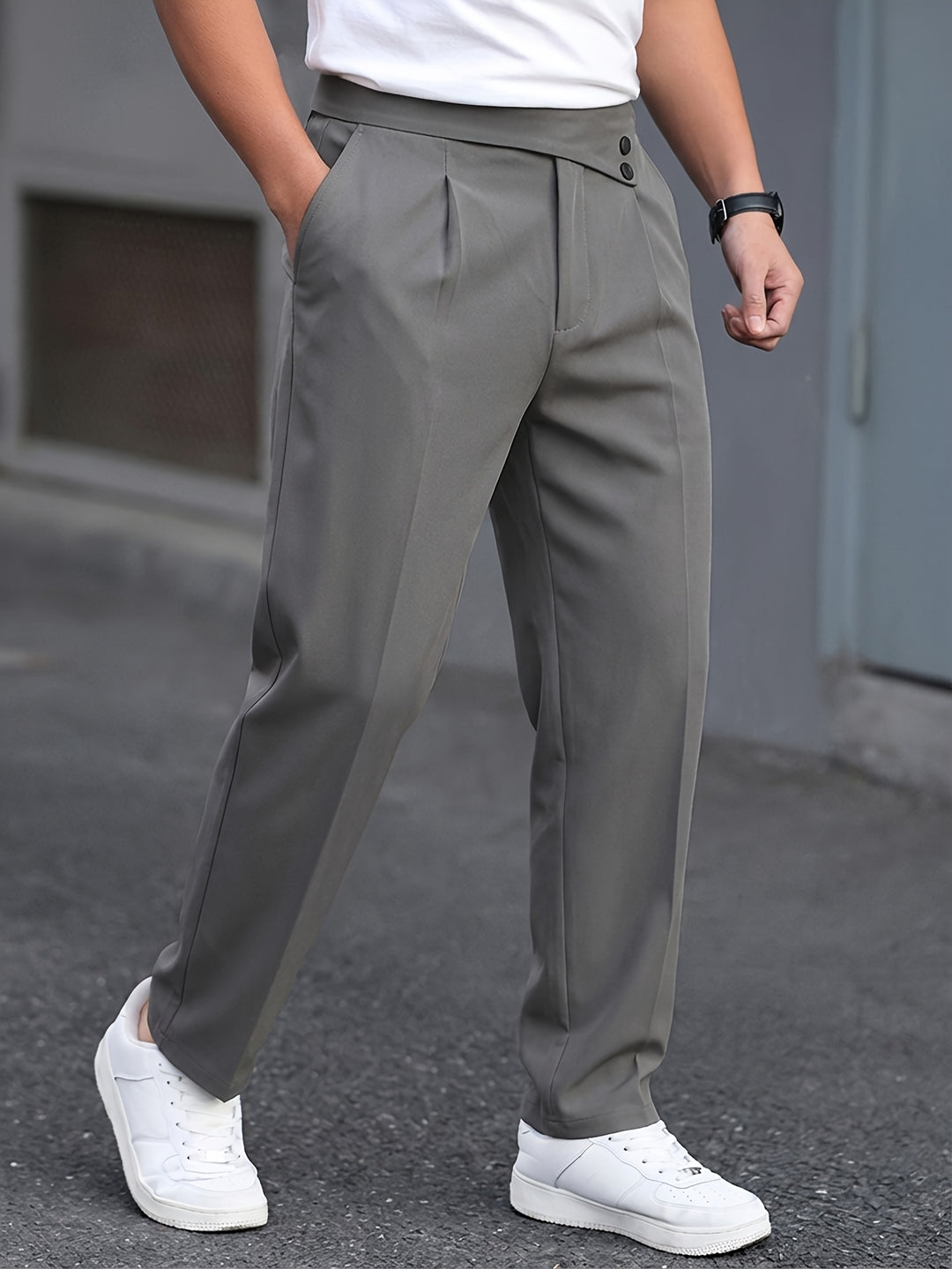 Oscar | Tailored Pleated Trousers