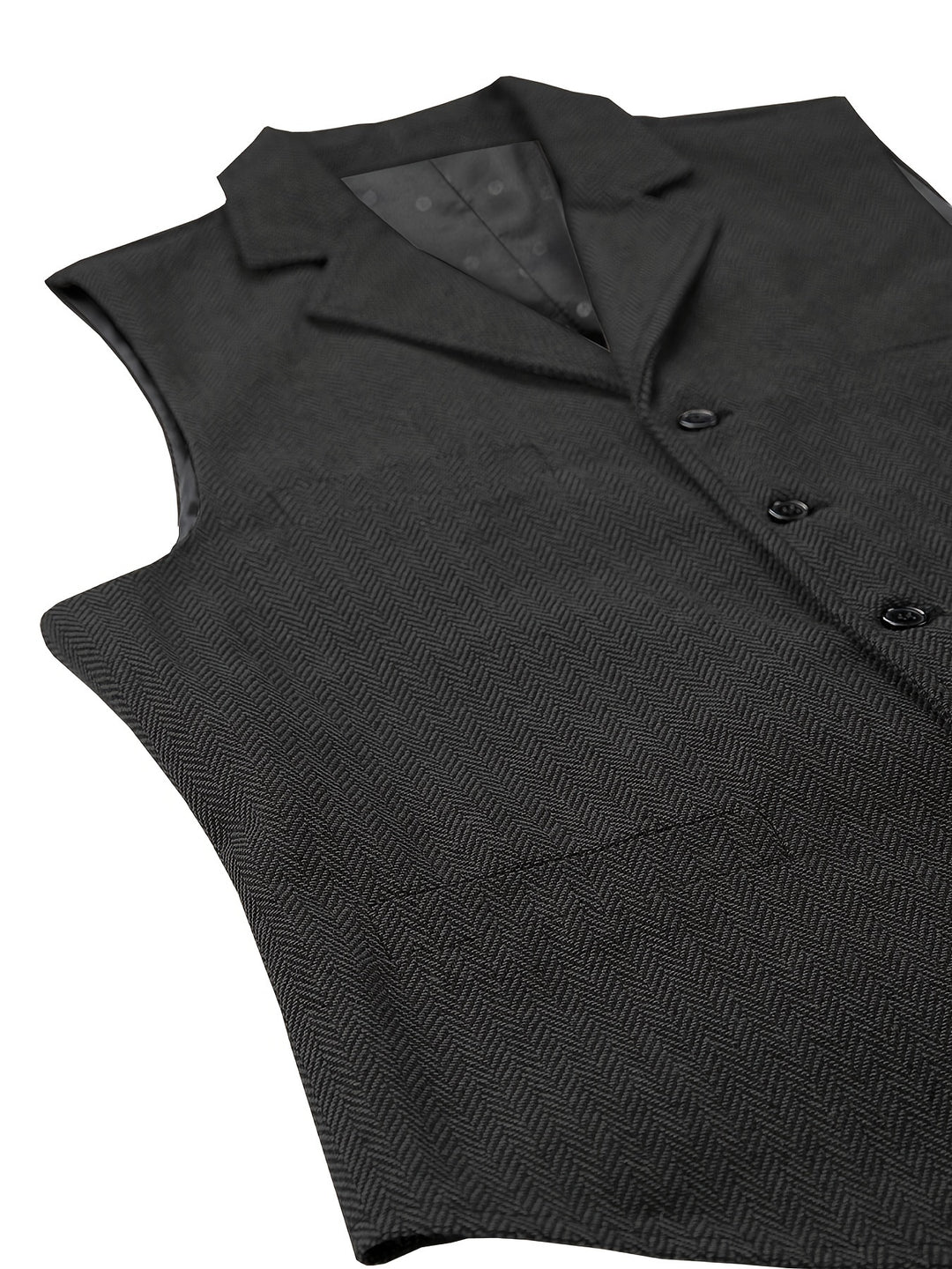 Ambrose | Herringbone Tailored Waistcoat