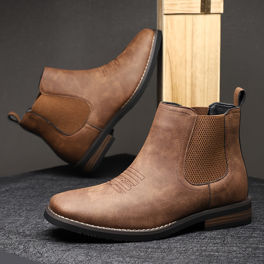 Rufus | Refined Chelsea Ankle Boots