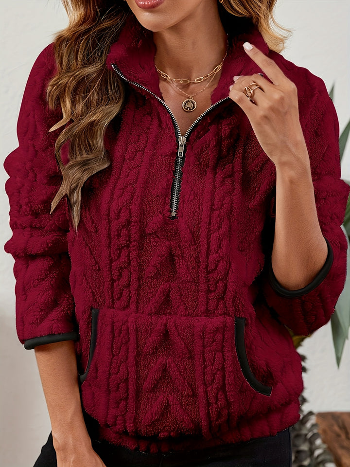 Regina | Cozy Half-Zip Pullover