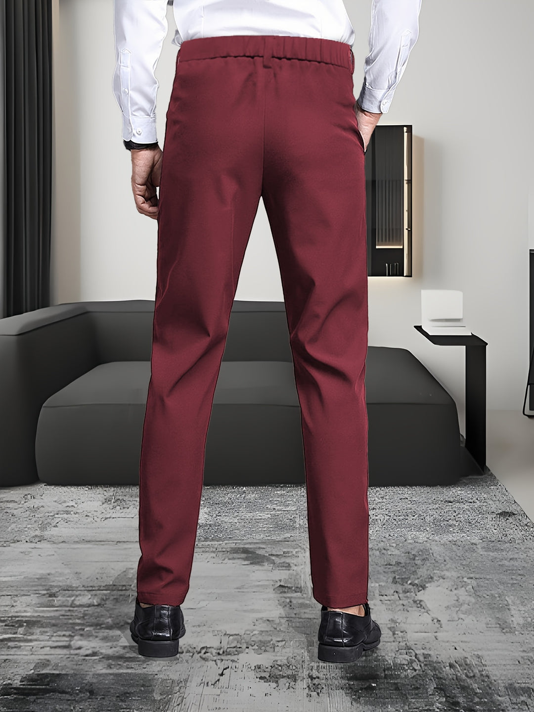 Foster | Tailored Straight-Leg Dress Trousers