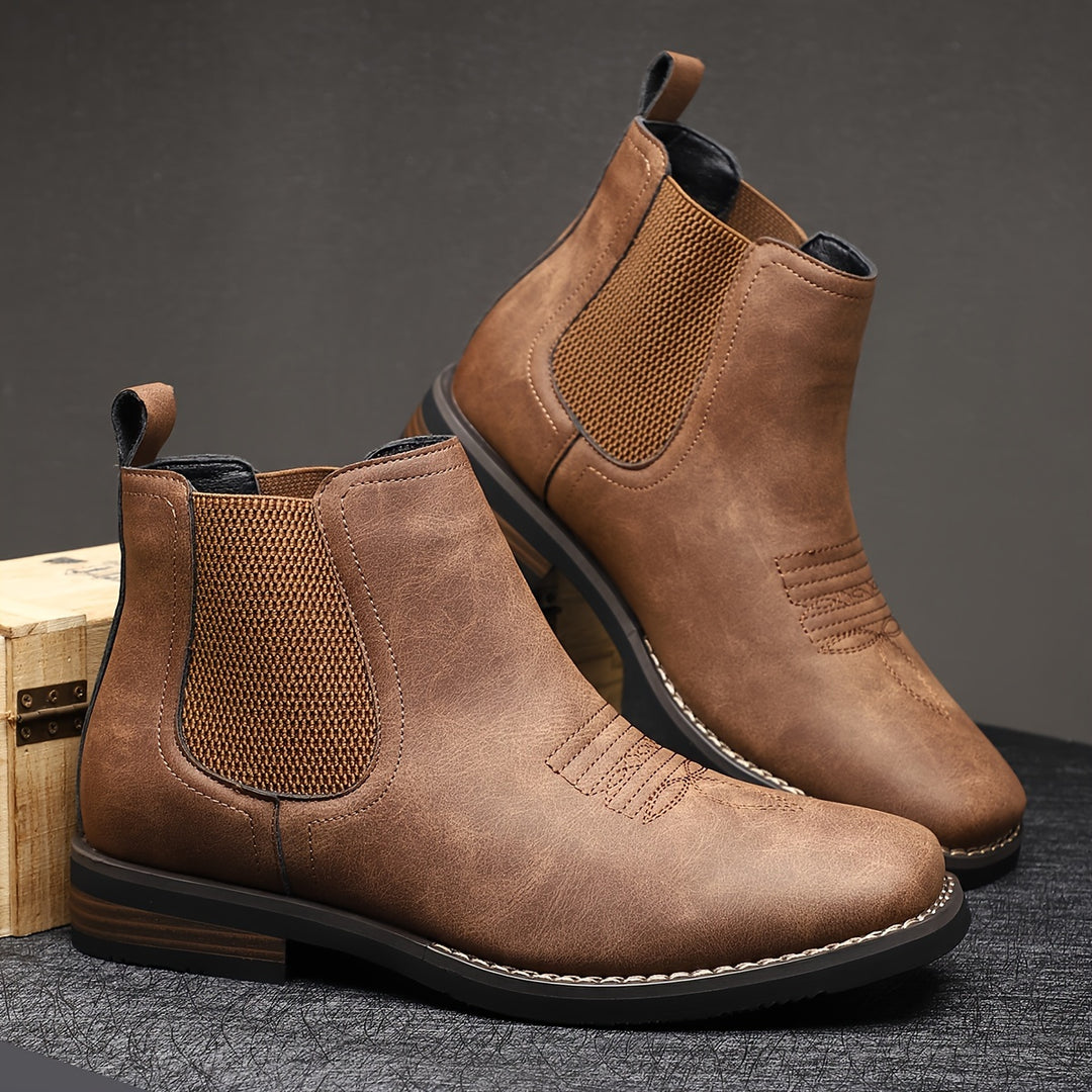 Rufus | Refined Chelsea Ankle Boots