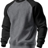 Alden | Contrast Raglan Sweatshirt