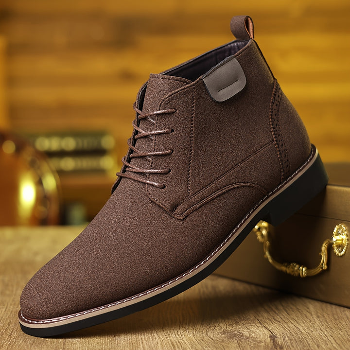 Carter | Refined Lace-Up Ankle Boots