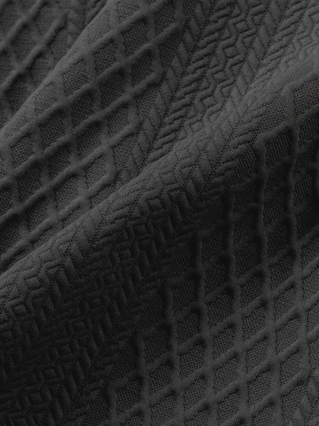 Sawyer | Textured Knit Polo Shirt