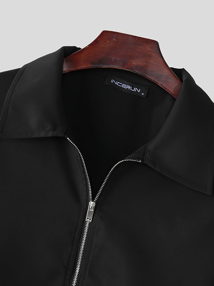 Alden | Modern Cropped Zip Jacket