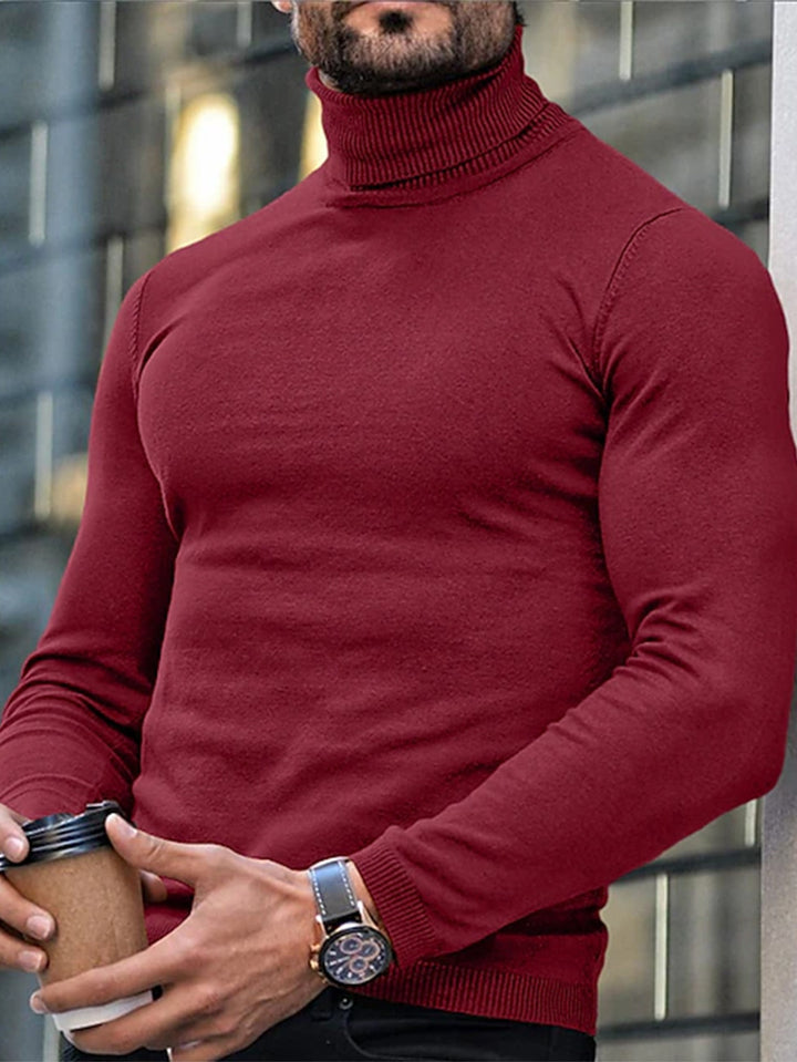 Lachlan | Refined High-Neck Sweater