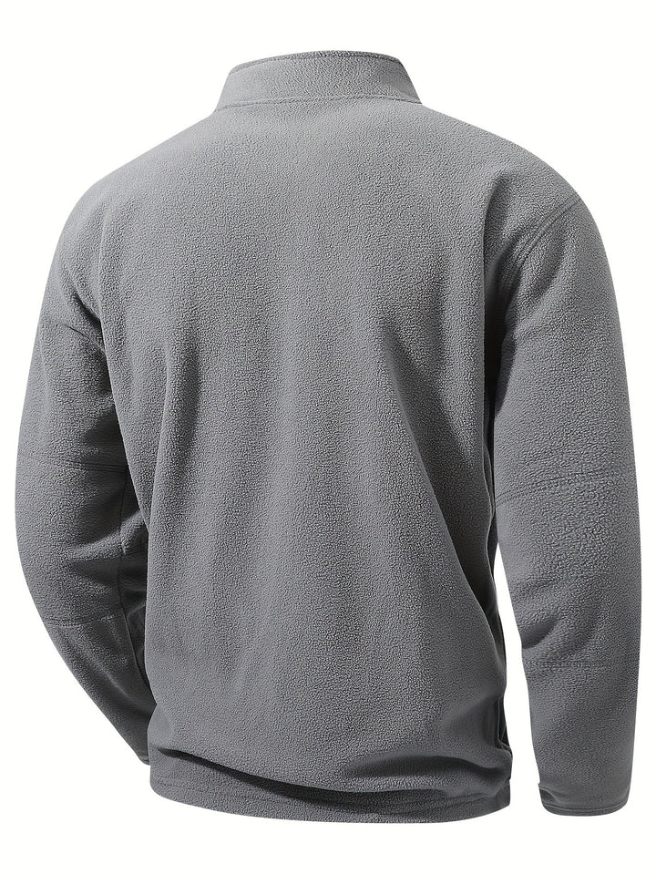 Foster | Stand-Collar Half-Zip Pullover