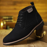 Carter | Refined Lace-Up Ankle Boots