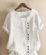 Olivia | Classic Button Detail Blouse