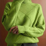 Maren | Textured Turtleneck Sweater