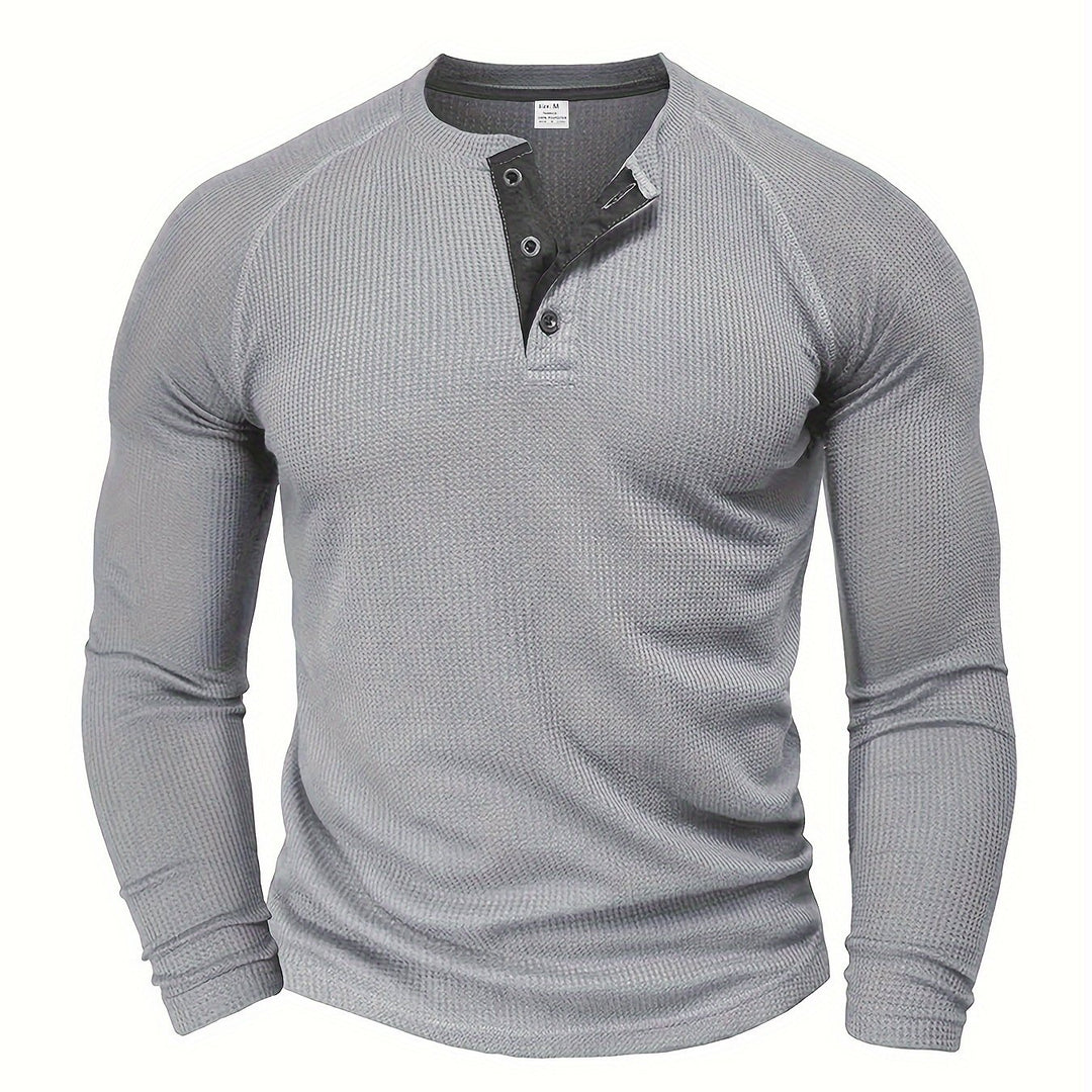 Jasper | Classic Button-Placket Henley