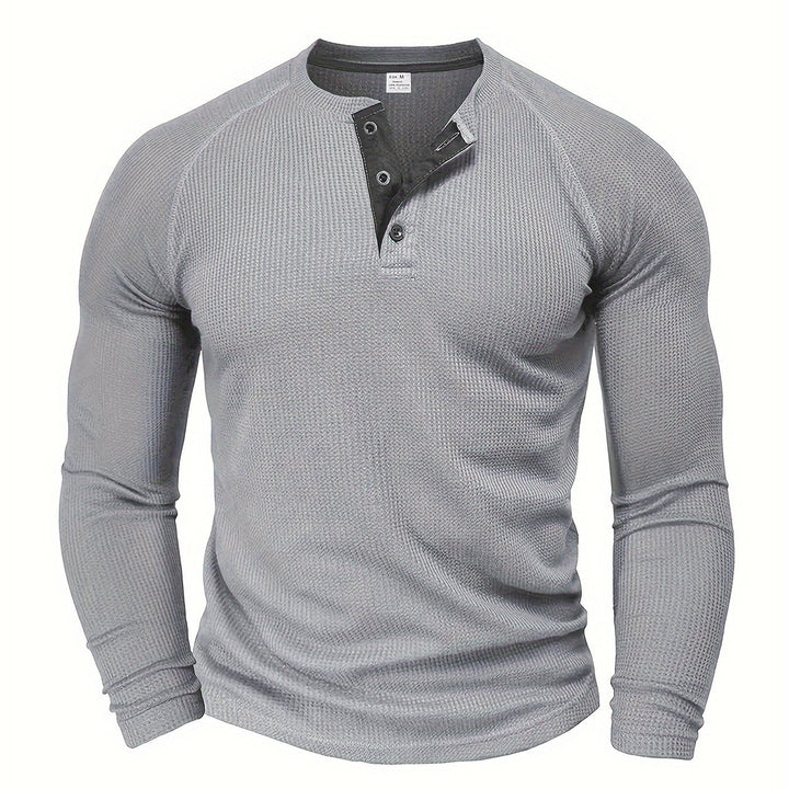 Jasper | Classic Button-Placket Henley