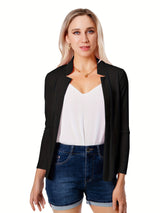 Yvonne | Open-Front Longline Jacket