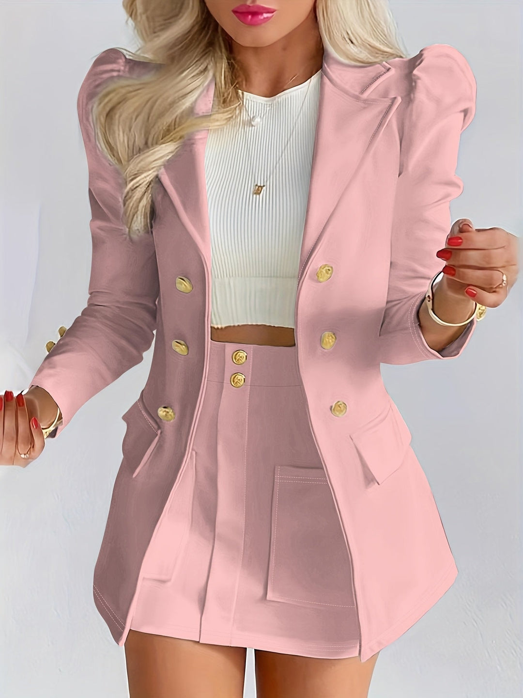 Elodie | Tailored Elegant Two Piece Set