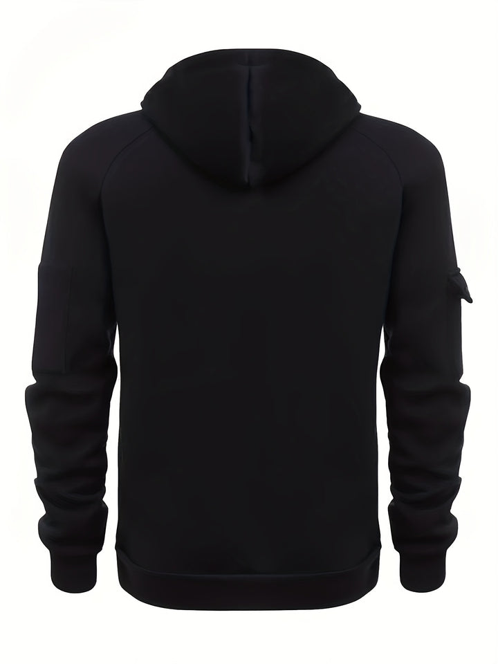 Brennan | Rugged Quarter-Zip Hoodie