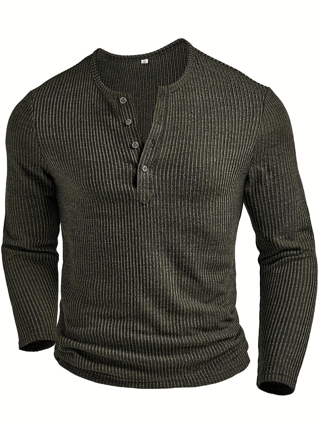 Callahan | Ribbed Long-Sleeve Henley