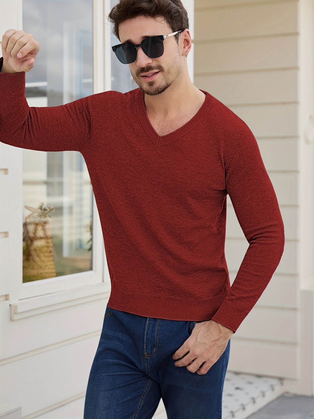 Vincent | Refined V-Neck Sweater